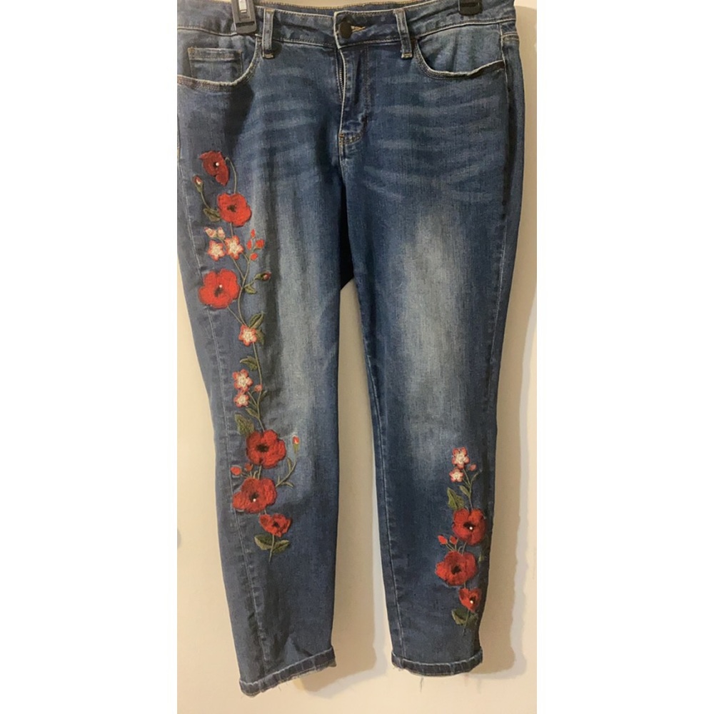 A.N.A Embroidered Jeans